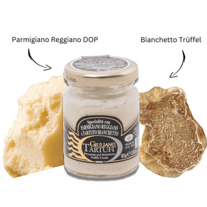 Parmesan cream with Bianchetto truffles