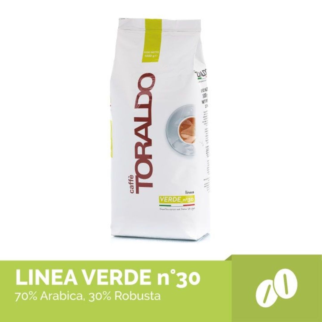 Toraldo Kaffeebohnen Linea Bar Verde 1kg