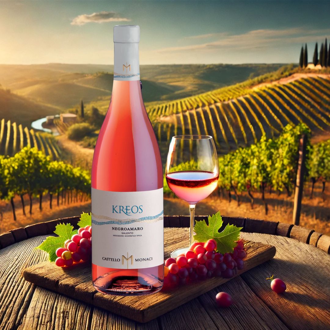 Kreos Rosato Salento – Ein Rosé voller mediterraner Intensität