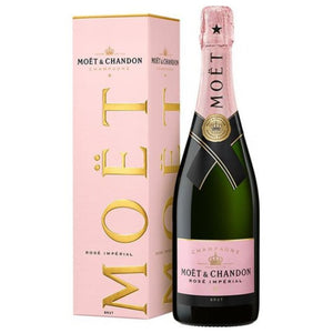 Moet Rose with gift packaging 