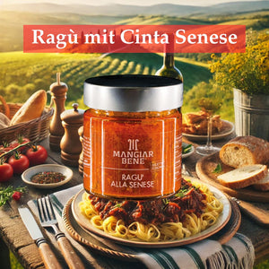 Tomatensauce alla Senese – Ein Meisterwerk mit Cinta Senese Fleisch