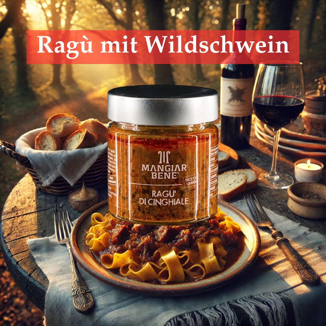 Tomatensauce mit italienischem Wildschwein – Der Geschmack der Wildnis Italiens