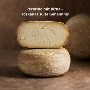 Gereifter Pecorino mit Birne, 250g