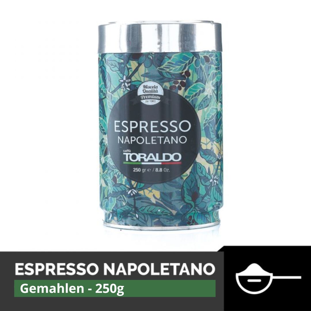 Toraldo Espresso Napoletano, gemahlen, 250g