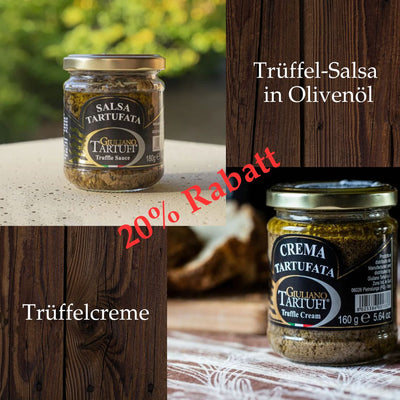 Trüffelgenuss im Doppelpack - Trüffel-Salsa & Trüffelcreme
