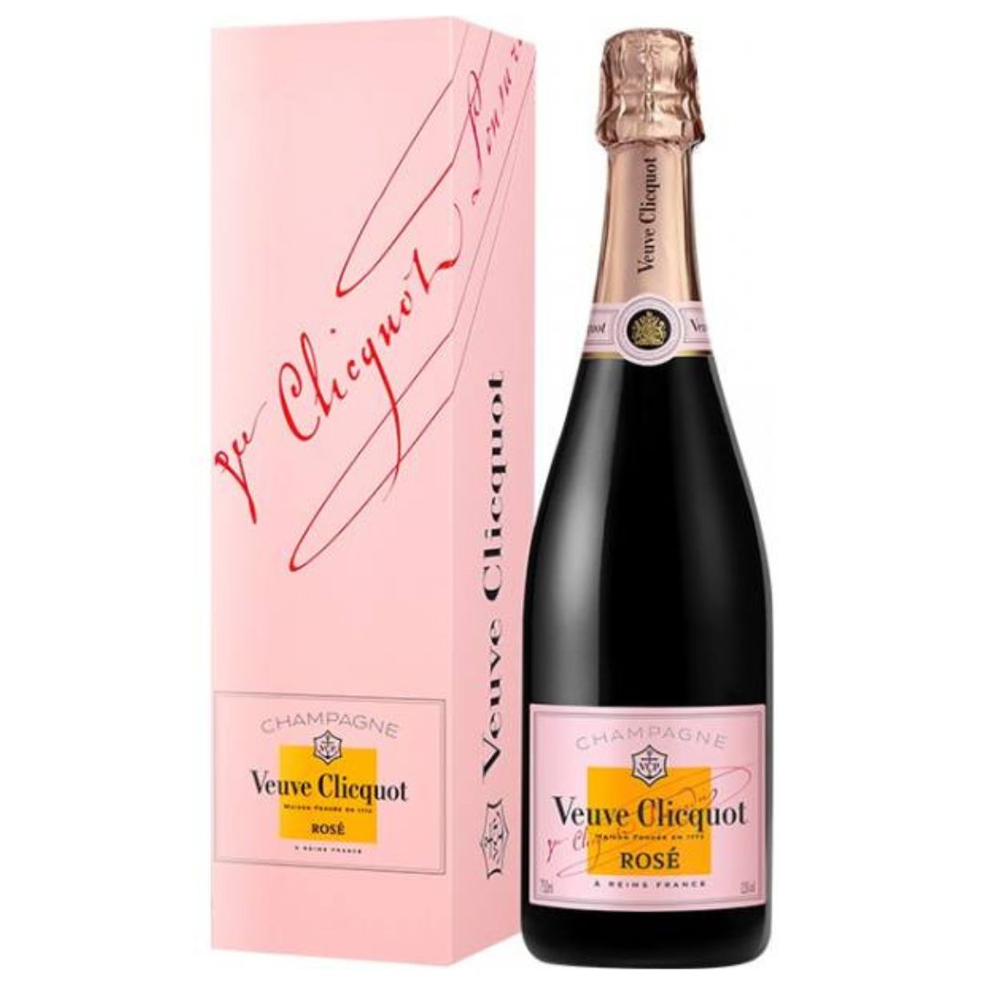 Veuve Clicquot Rose with gift box 