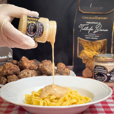 Parmesancreme mit Bianchetto Trüffel
