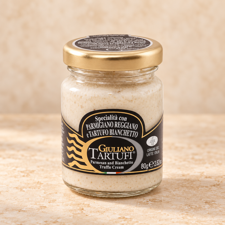 Parmesancreme mit Bianchetto Trüffel