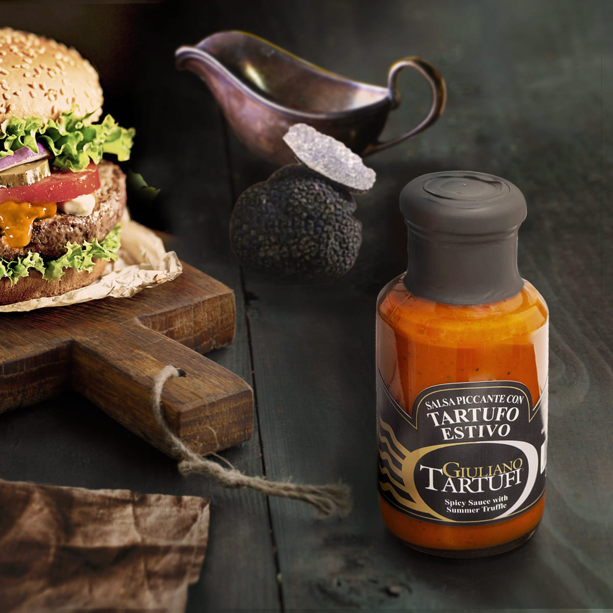 Scharfe Chili-Sauce mit Trüffel – La Bottega del Tartufo Scharfe Chili-Sauce mit Trüffel – La Bottega del Tartufo